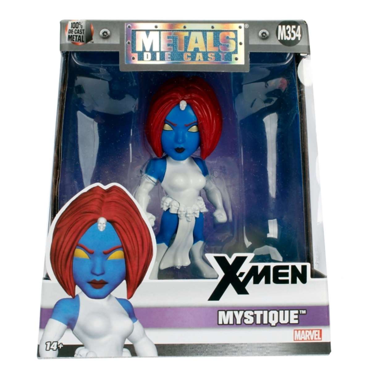 Mystique M354 X- Men Marvel Jada Toys Metals Die Cast