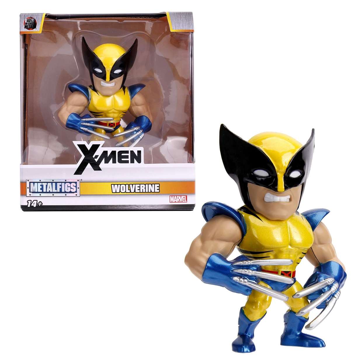 Wolverine M138 Figura Acción Marvel X- Men Jada Toys Metals