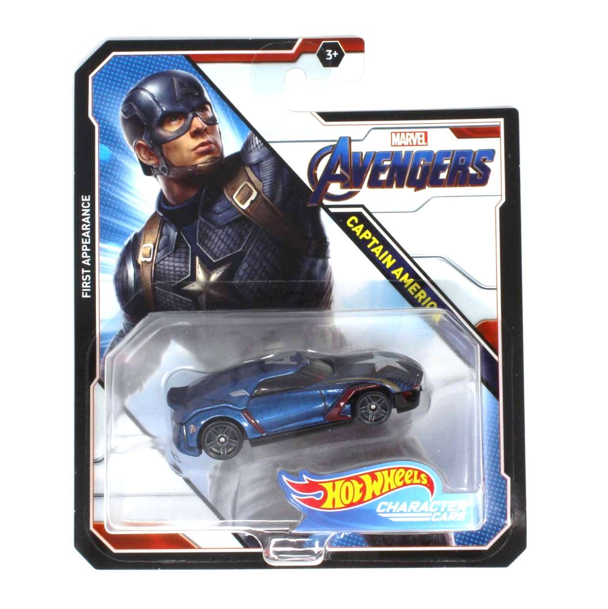 Capitán América Avengers End Game First Appearance Hotwheels