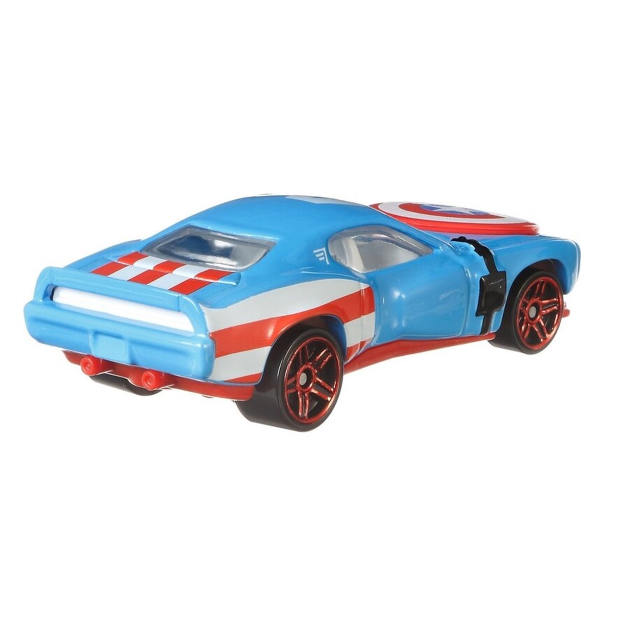 Capitán América Action Feature 2/5 Character Cars Hotwheels 
