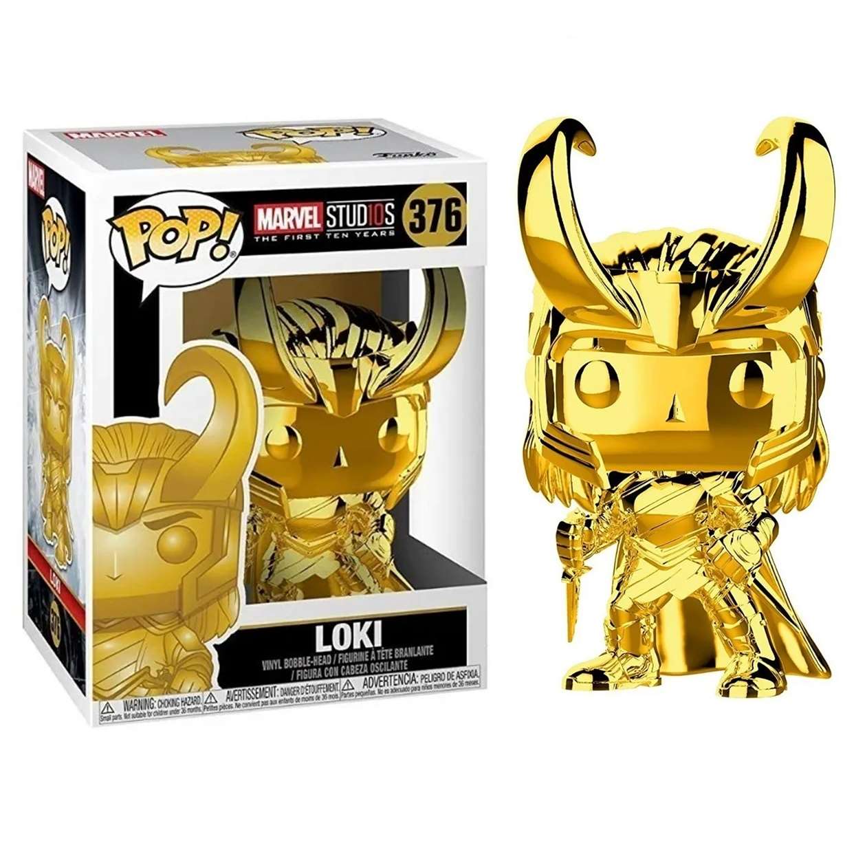 Loki #376 Gold Chrome Marvel Studios The First 10th Years