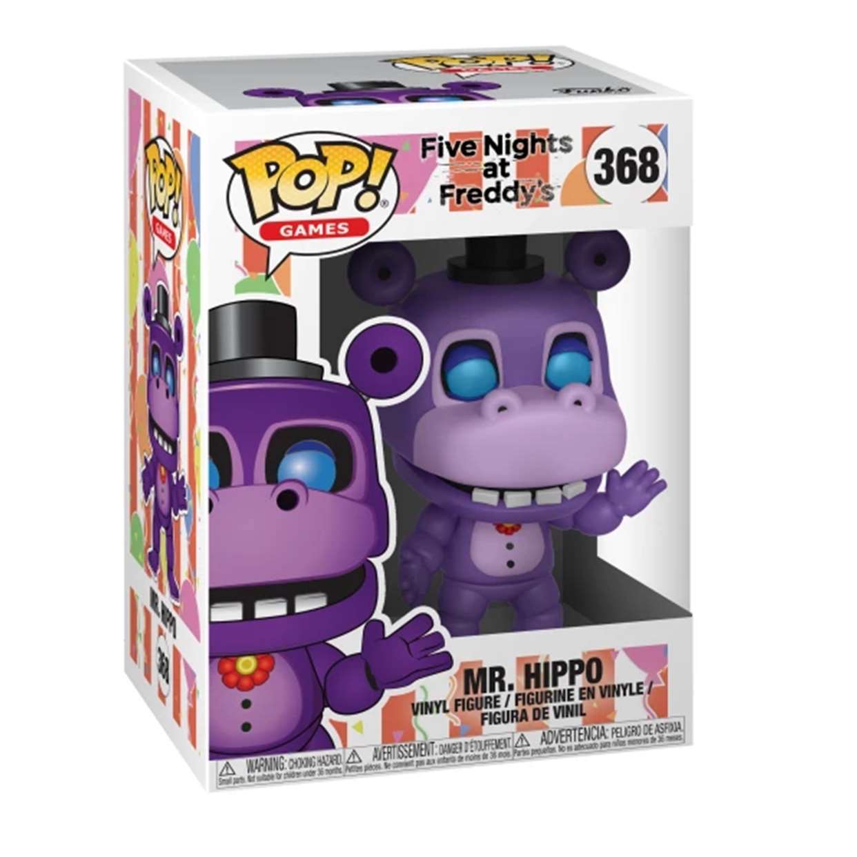 Mr. Hippo #368 Five Nights At Freddy's Funko Pop! Games