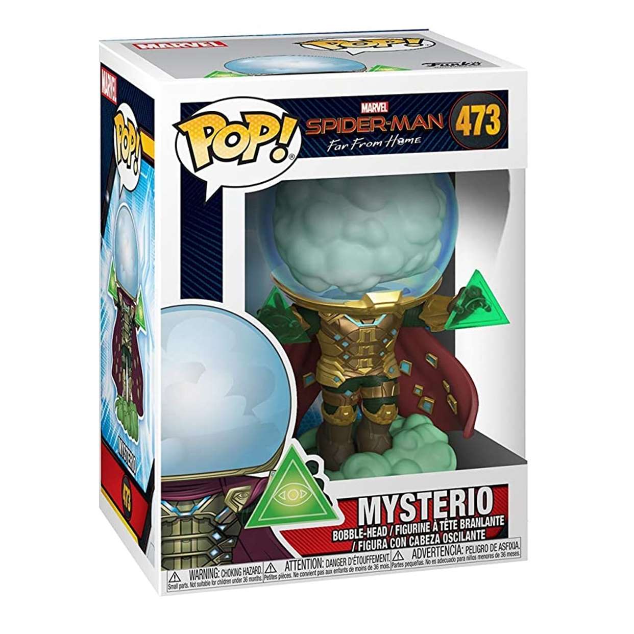Mysterio #473 Figura Spider Man Far From Home Funko Pop!