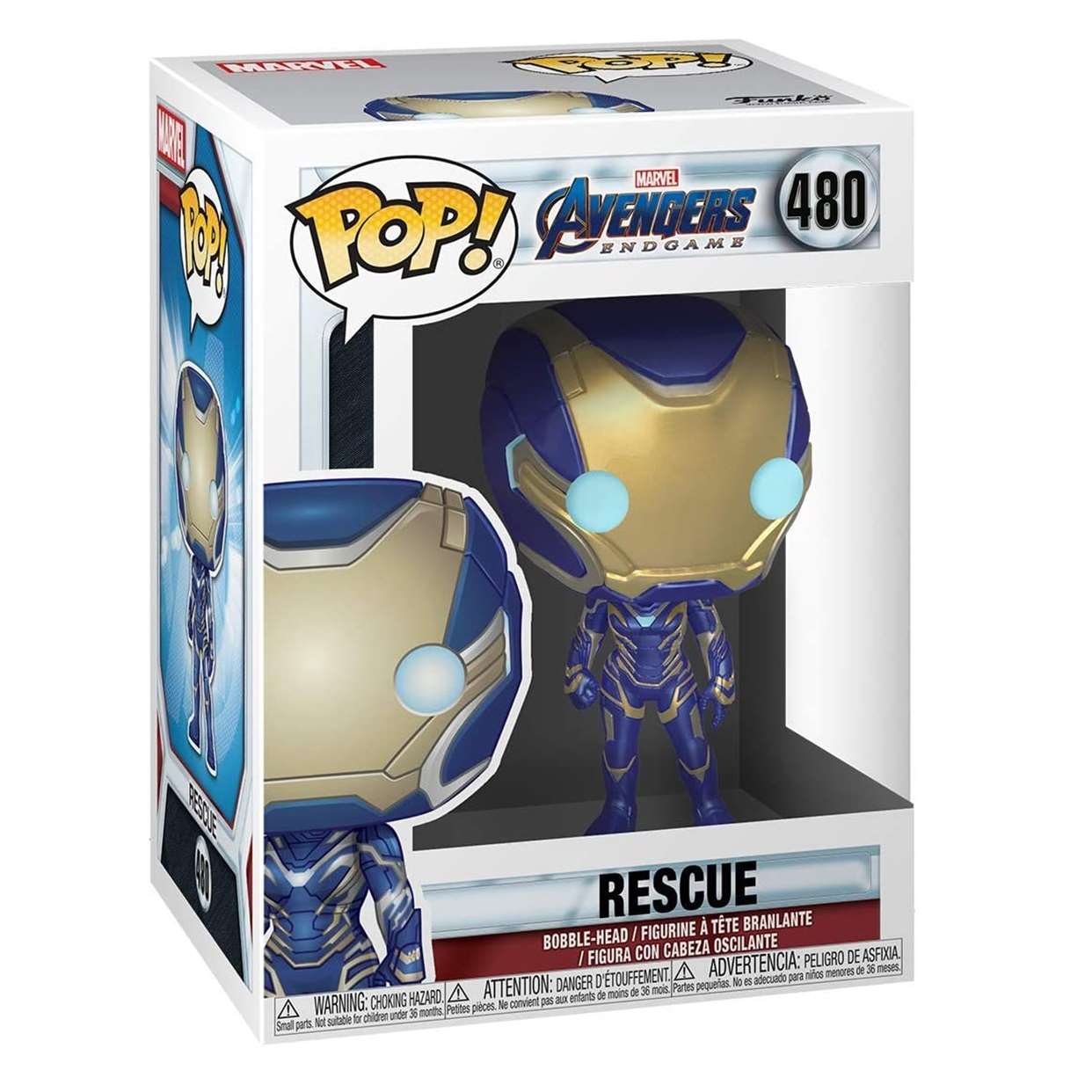 Rescue #480 Figura Marvel Avengers Endgame Funko Pop!