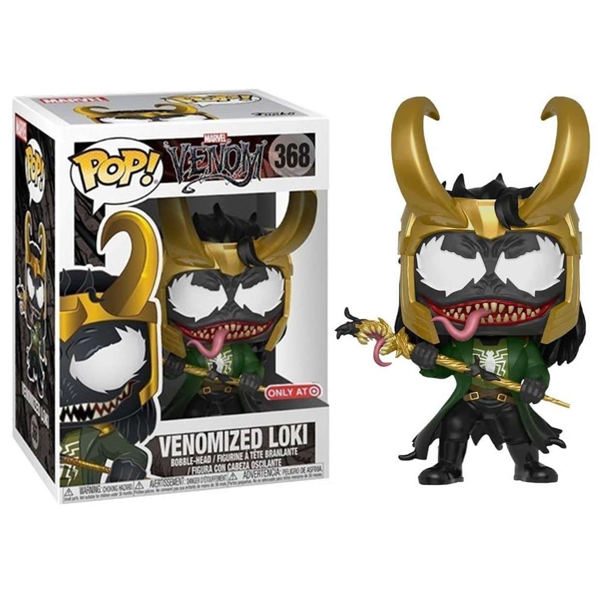 Venomized Loki #368 Marvel Venom Funko Pop! Exclusivo Target