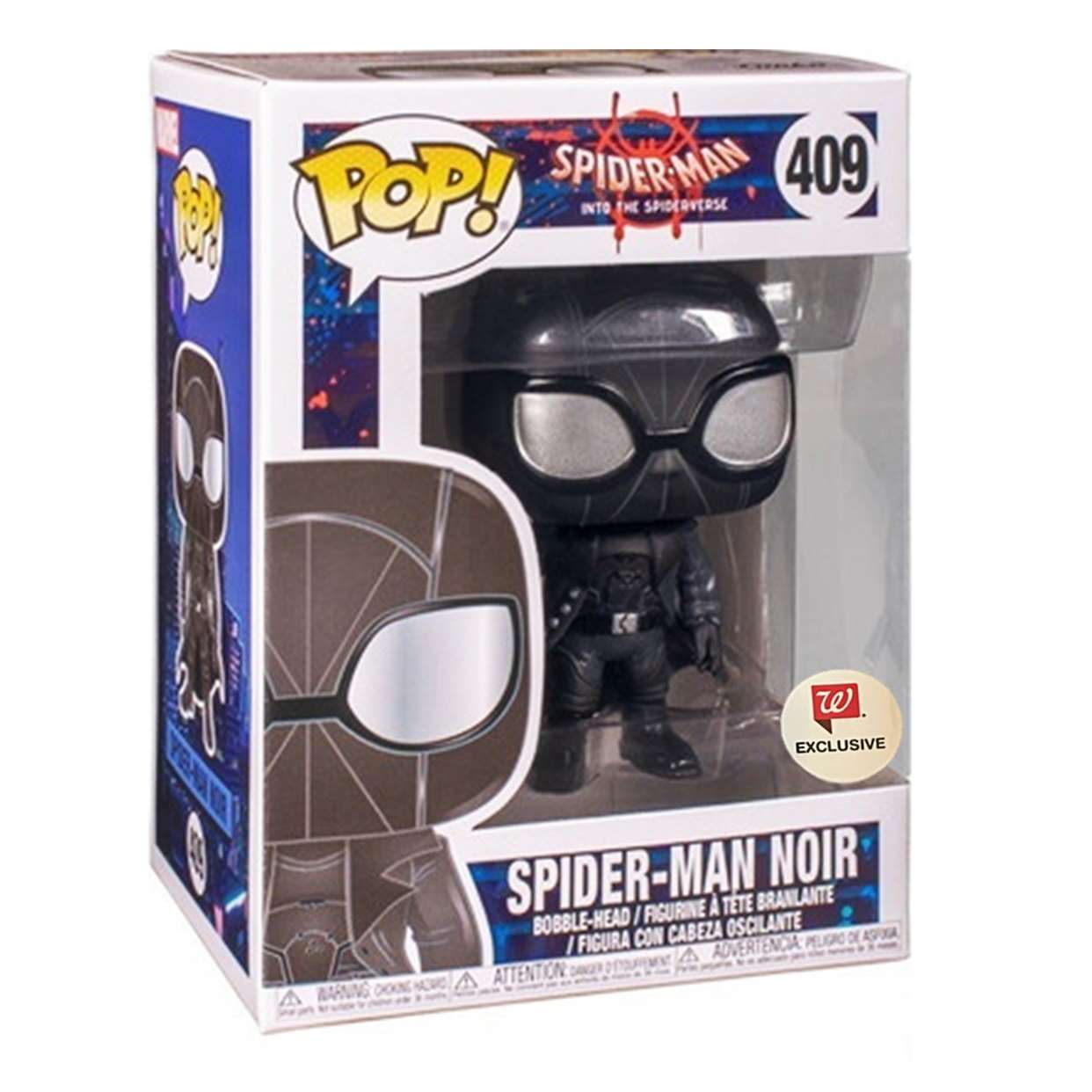 Spider Man Noir #409 Figura Funko Pop! Exclusivo Walgreens 
