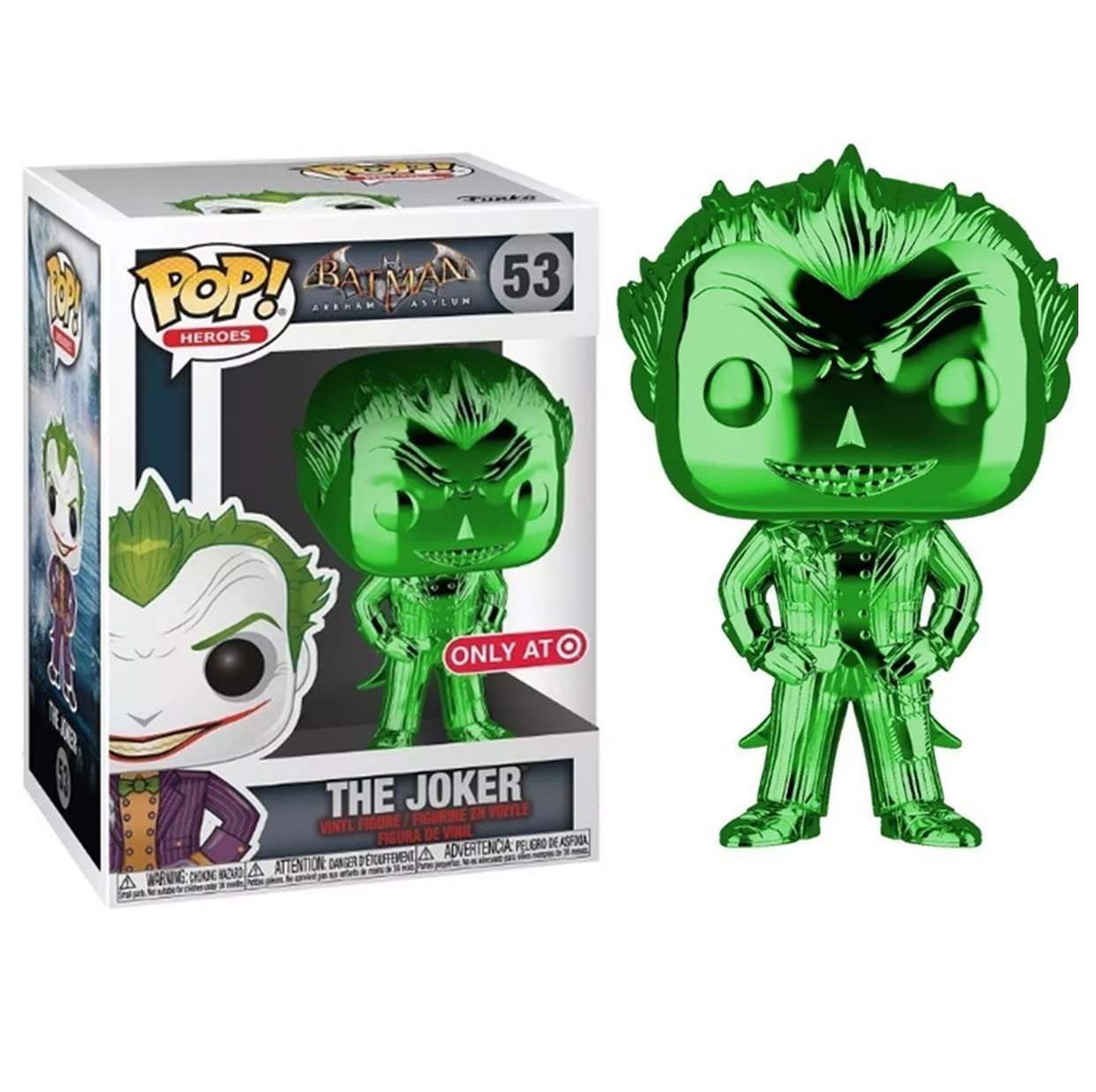 The Joker Green #53 Batman Arkham Asylum Funko Pop! Exclusivo Target