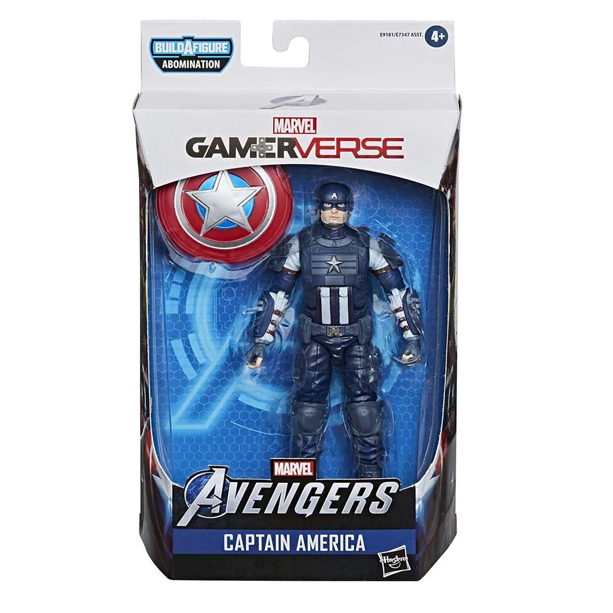 Capitán América Figura B A F Abomination Avenger Gamerverse 