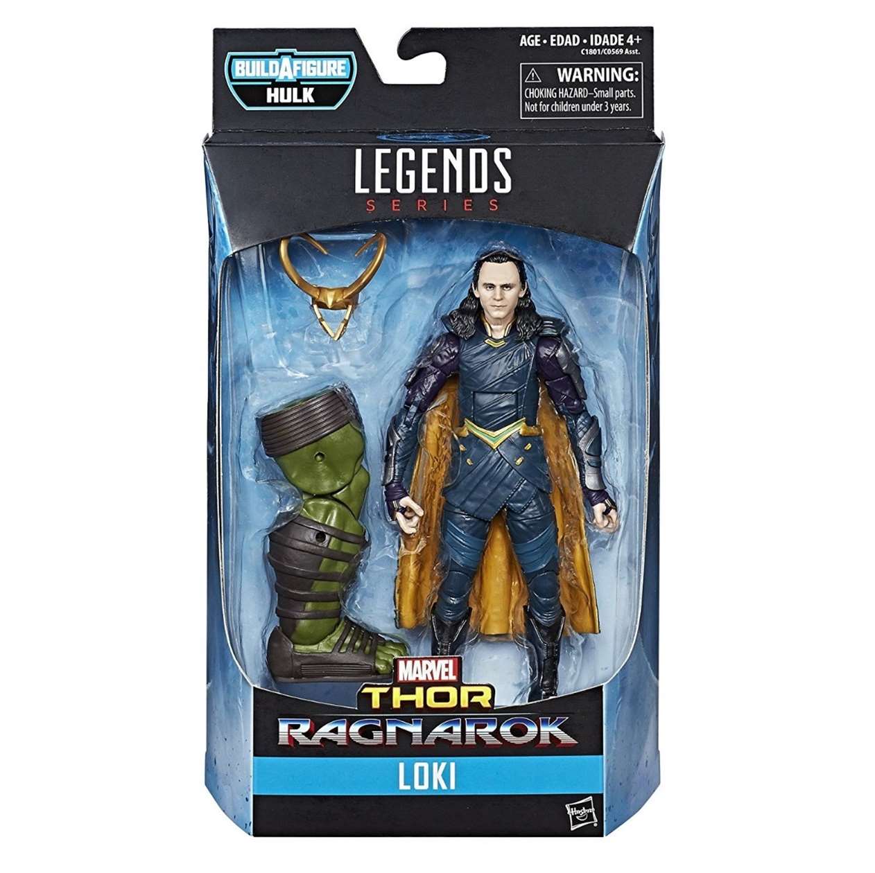 Loki Figura Marvel Thor Ragnarok B A F Hulk Legends Series