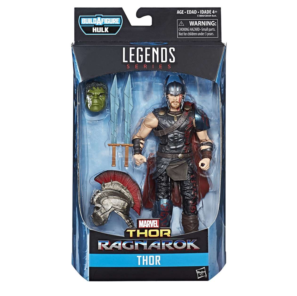 Thor Ragnarok Figura Marvel B A F Hulk Legends Series