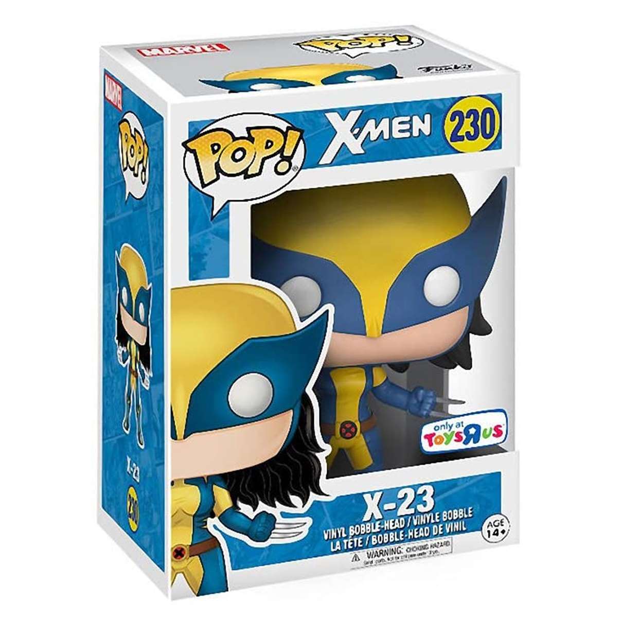 X 23 #230 Figura Marvel X Men Funko Pop! Exclusivo Toys R Us