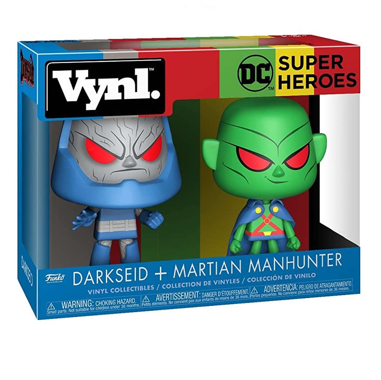 Darksaid + Martian Manhunter Dc Super Heroes Funko Vynl