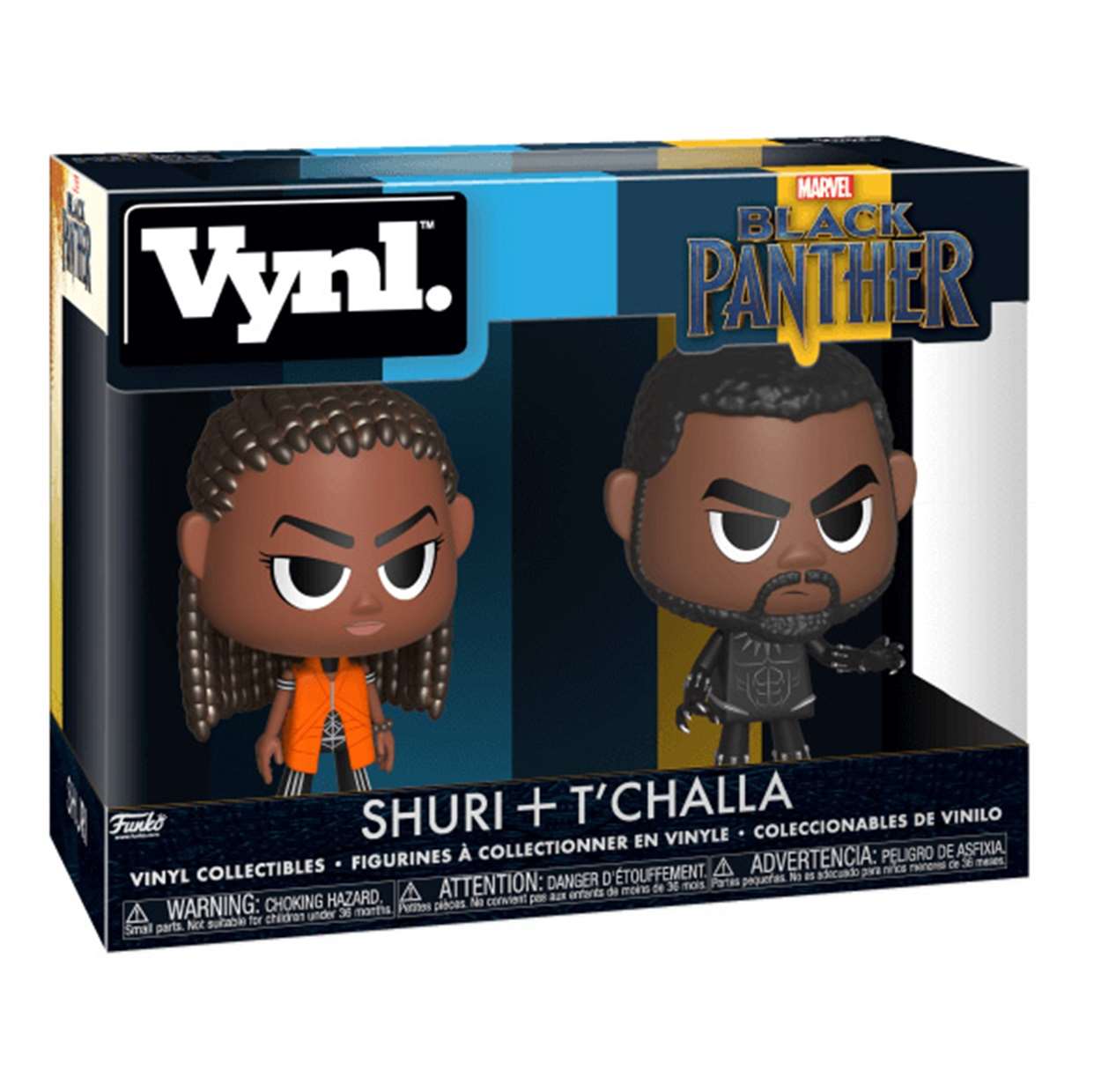 Shuri  &  T'Challa Black Panther Funko Vynil Collectibles