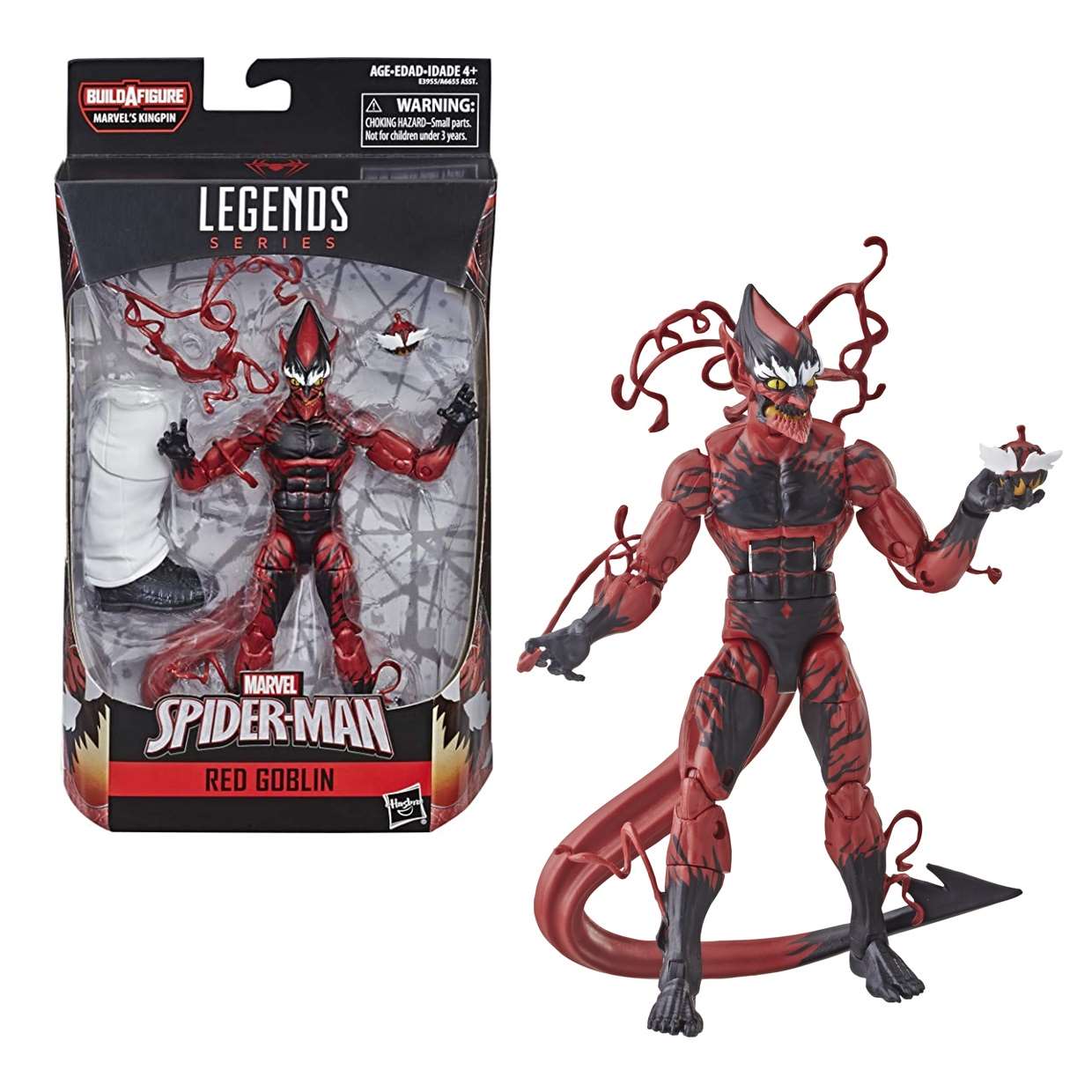 Red Globin Figura Marvel Spider Man B A F Kingpin Legends 