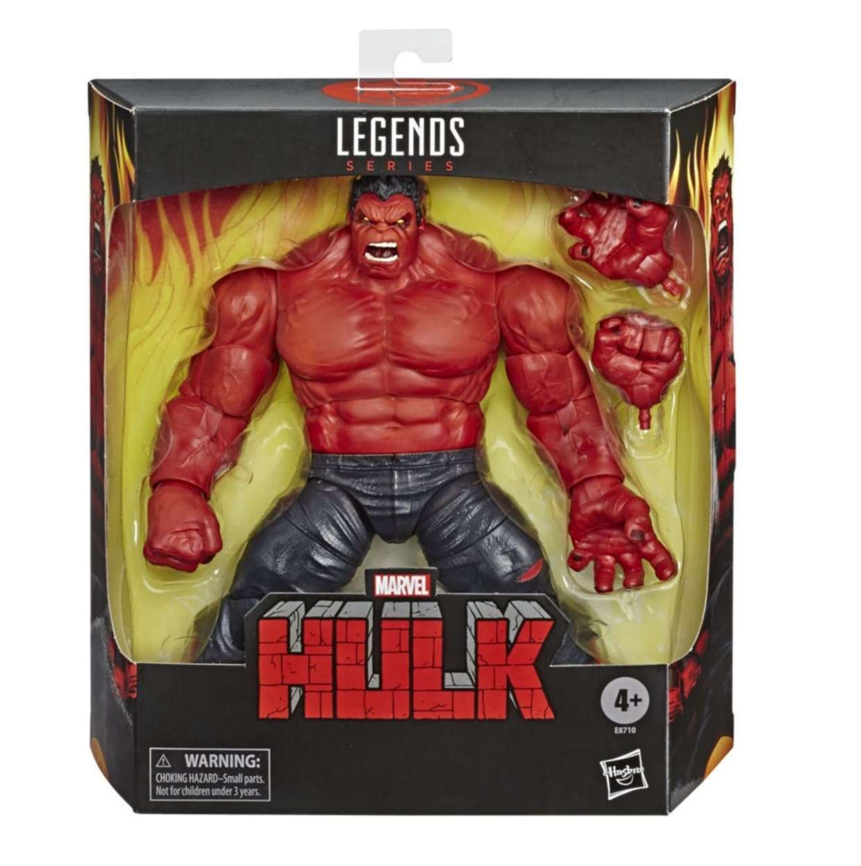 Red Hulk Figura Marvel Legends Series 6 Pulgadas