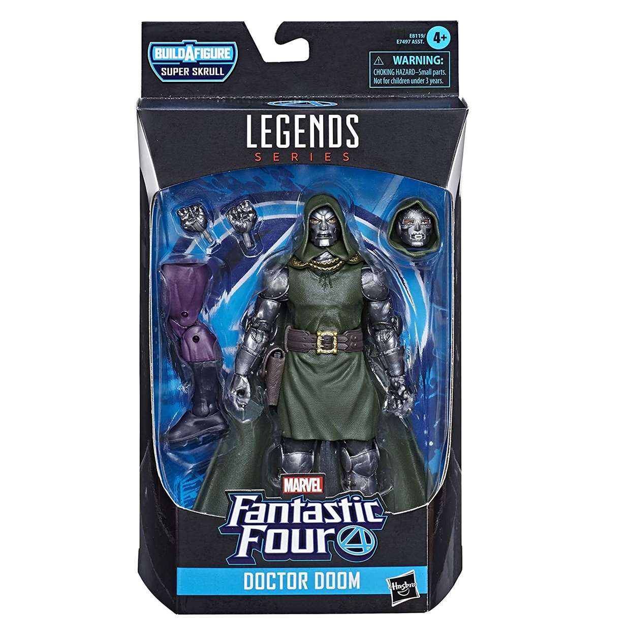 Doctor Doom Figura Fantastic Four B A F Super Skrull Legends