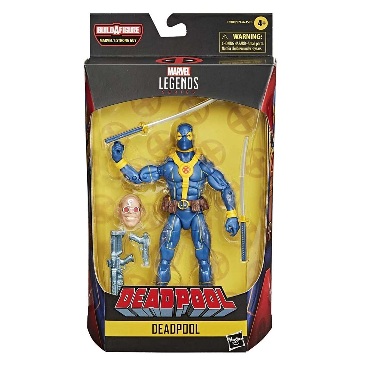 Deadpool Blue Figura Marvel B A F Strong Guy Legends Series