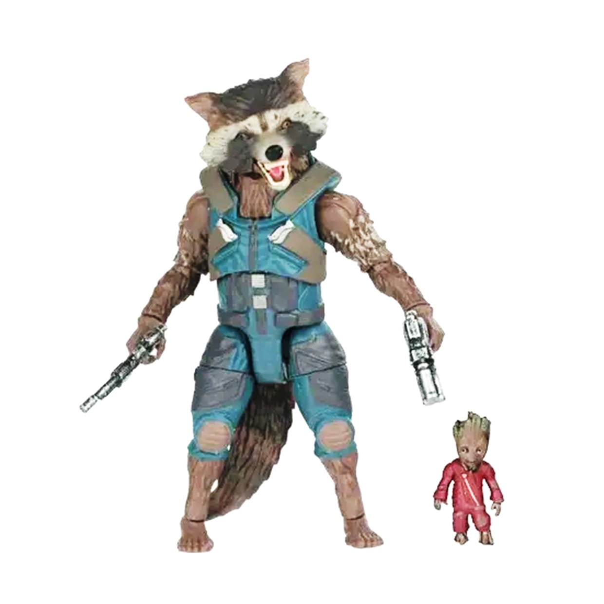 Rocket Raccoon & Groot B A F Hulk Guardianes De La Galaxia