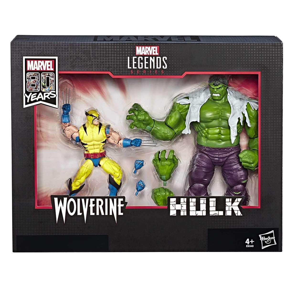Wolverine Y The Incredible Hulk Marvel Legends 80th Years
