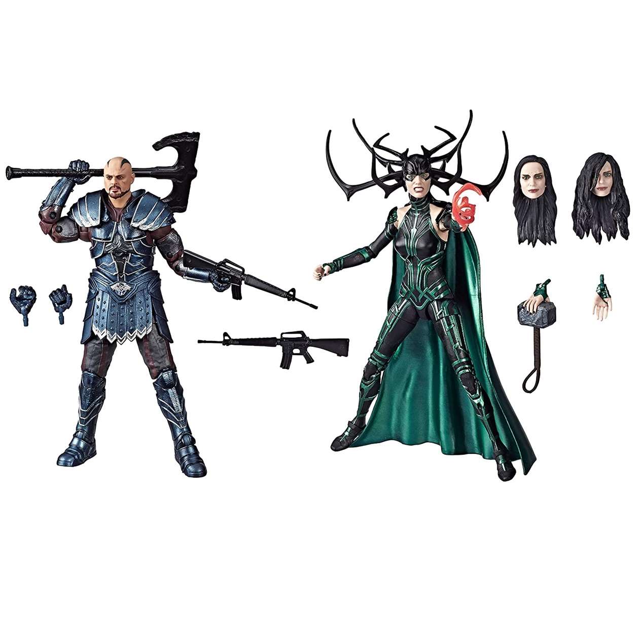 Skurge & Hela Paquete Thor Ragnarok Marvel Legends Series