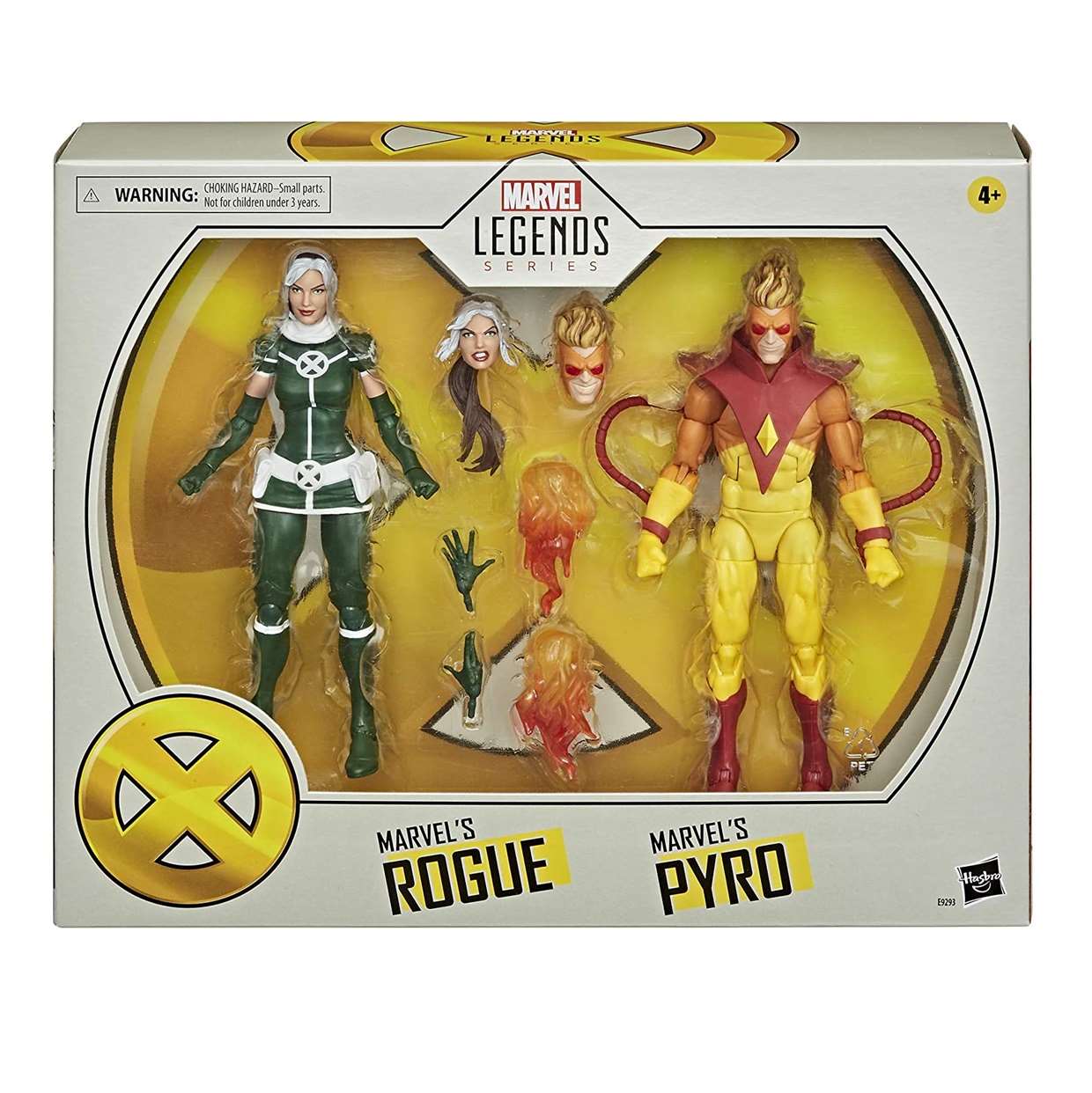 Pack Rogue And Pyro Figura X Men Legends Series 6 PuLG
