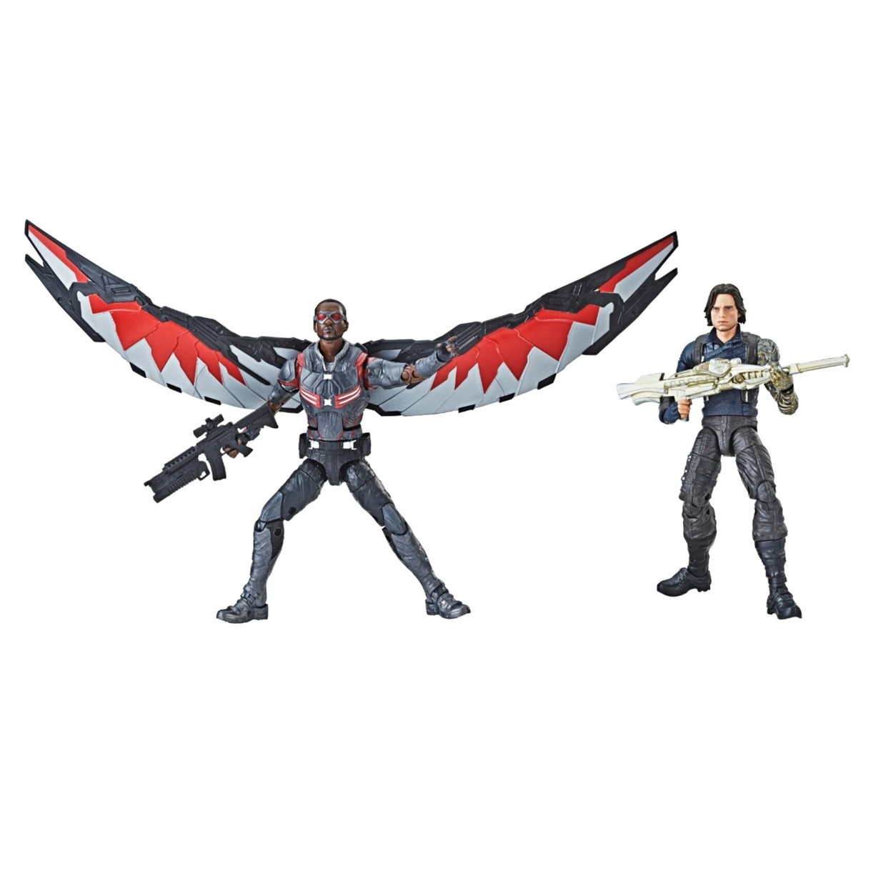 Pack 2 Figuras Winter Soldier & Falcon Infinity War Legends Series 6 Pulg