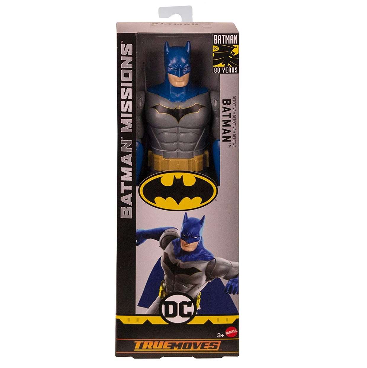 Batman Dectective Figura Batman Missions True Moves 12 Pulg