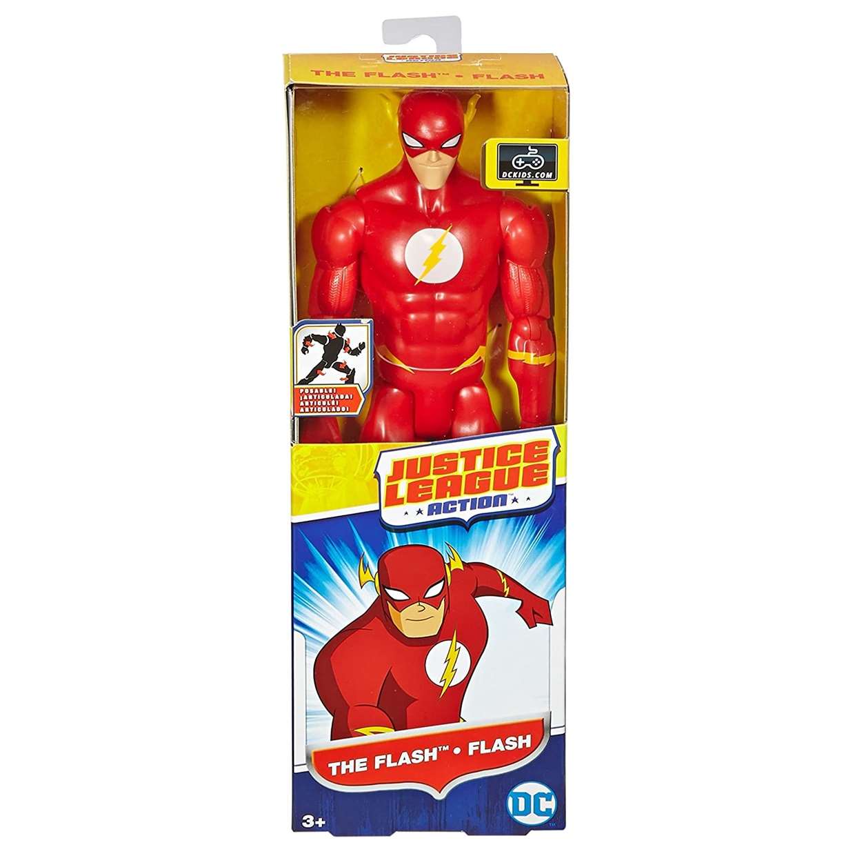 Flash Figura Dc Comics Justice League Action Mattel 12 PuLG