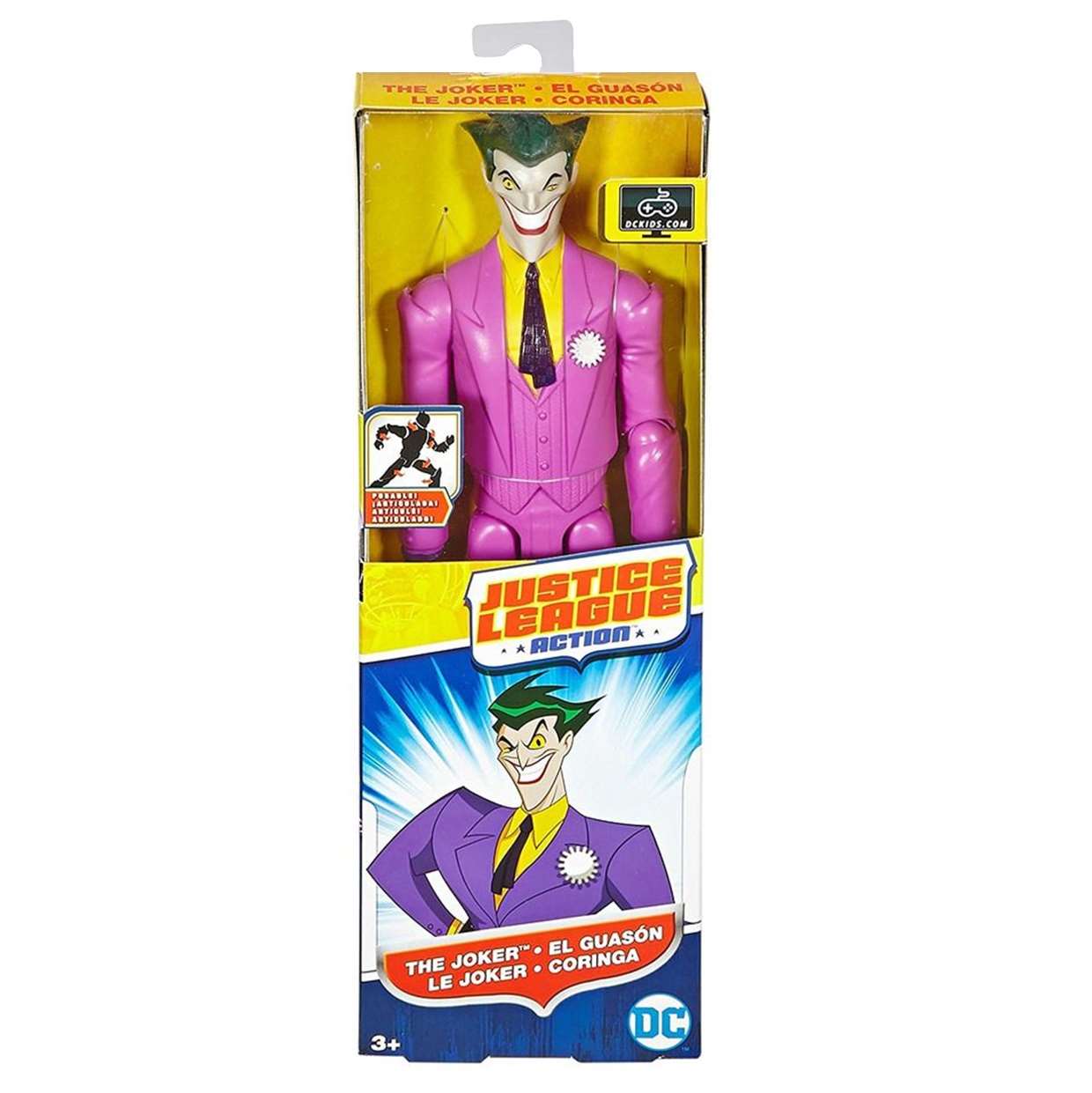 The Joker Figura Dc Justice League Action Mattel 12 Pulgadas