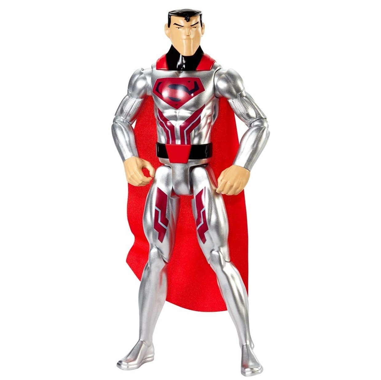Superman Steel Suit Figura Dc Justice League Action 12 Pulg