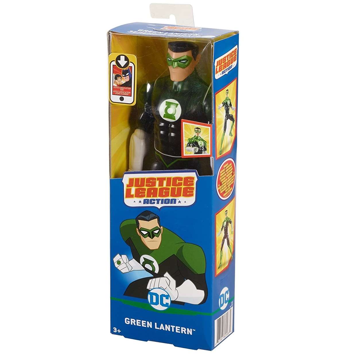 Green Lantern Figura Dc Justice League Action Mattel 12 PuLG