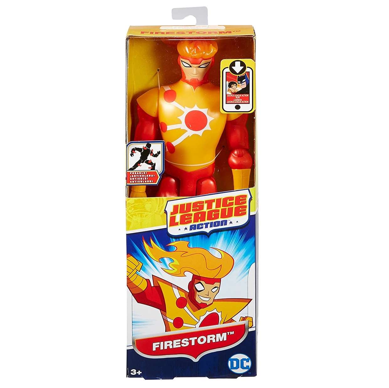 Fire Storm Figura Dc Justice League Action Mattel 12 PuLG