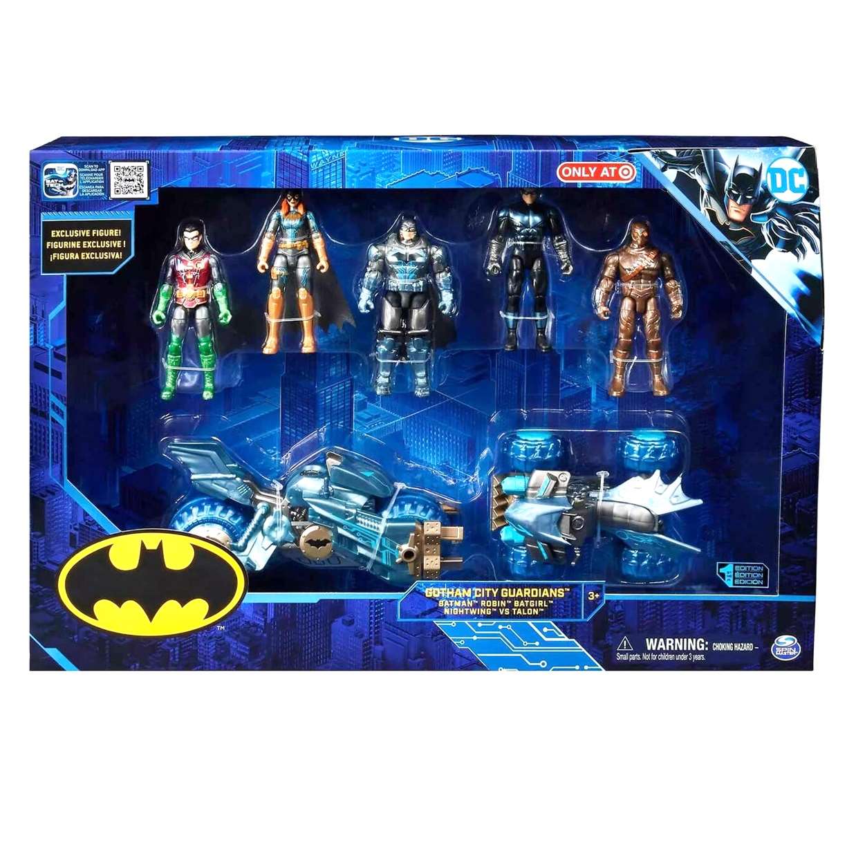 Gotham City Guardians 1St Edition Spina Master Only Target