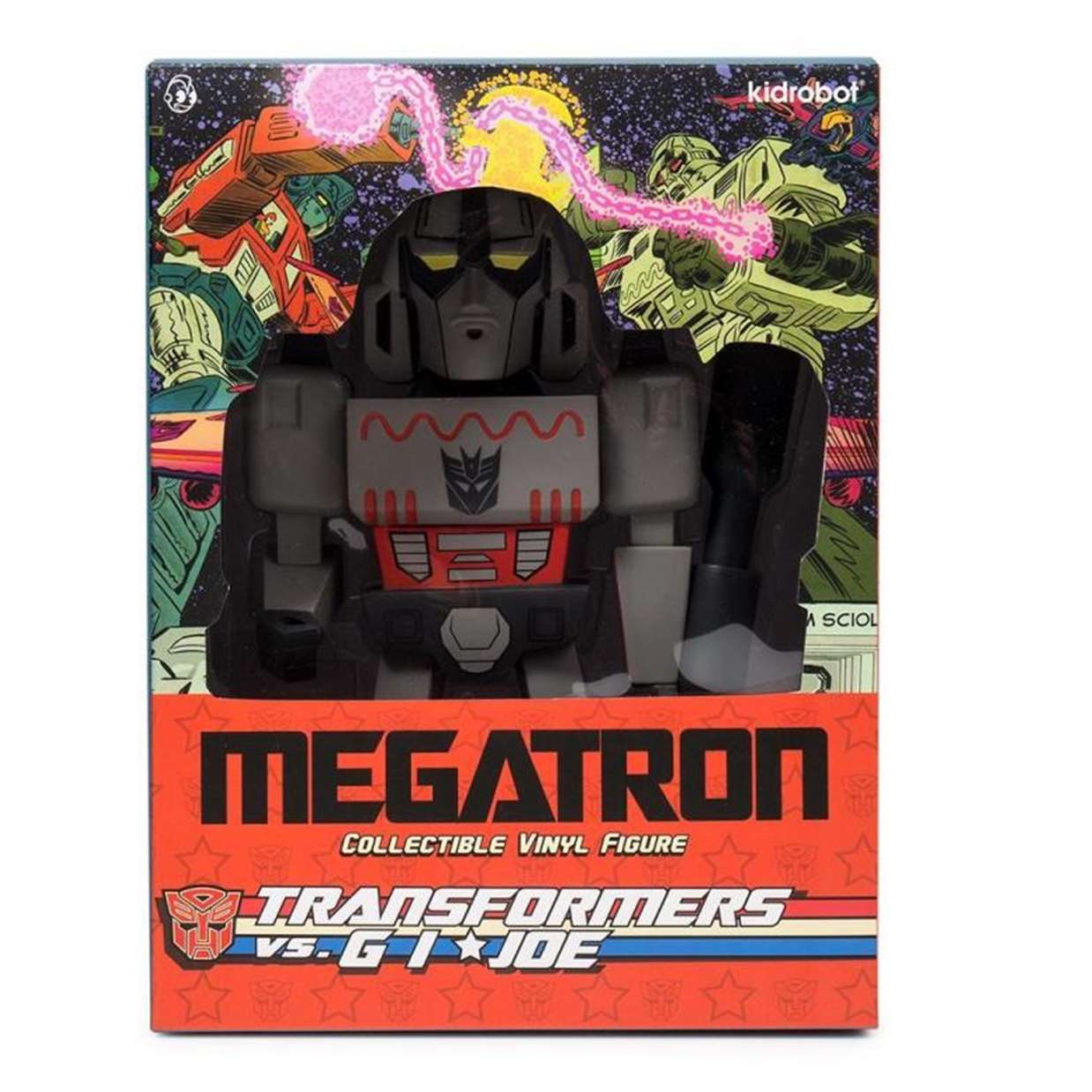 Transformers Vs. G.I. Joe Megatron Limited Edition Kidrobot