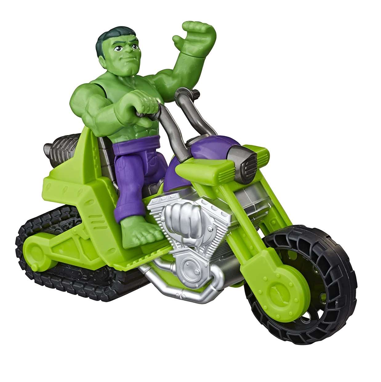 Hulk Smash Tank Figura Marvel Super Hero Adventures 4 PuLG