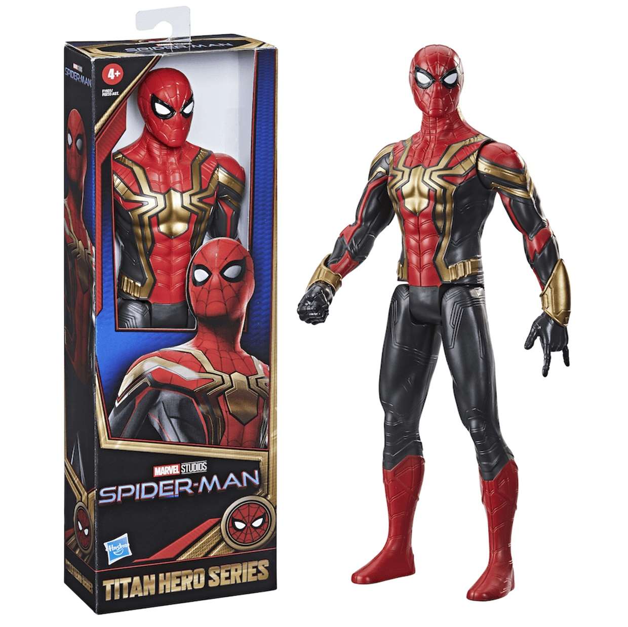 Iron Spider Figura Spider Man No Way Home Titan Hero 12 Pulg