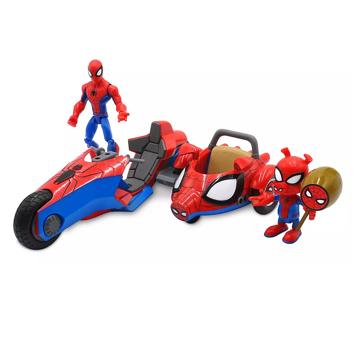 Spider Man Bike Set And Spider Ham Marvel Toybox