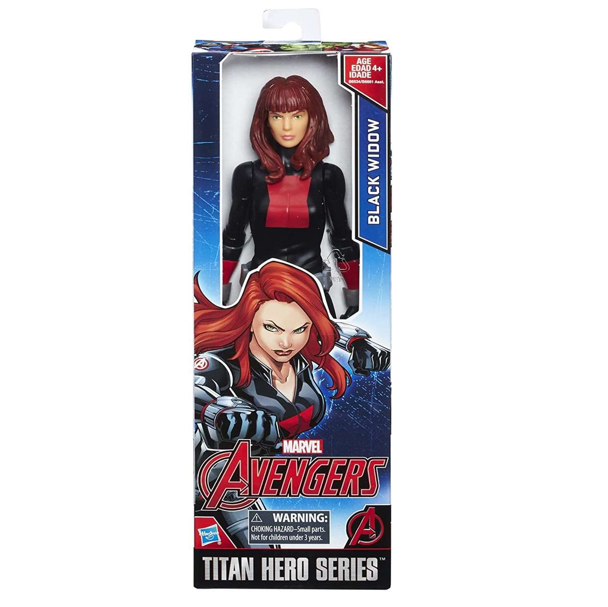Black Widow Figura Marvel The Avengers Titan Hero Series