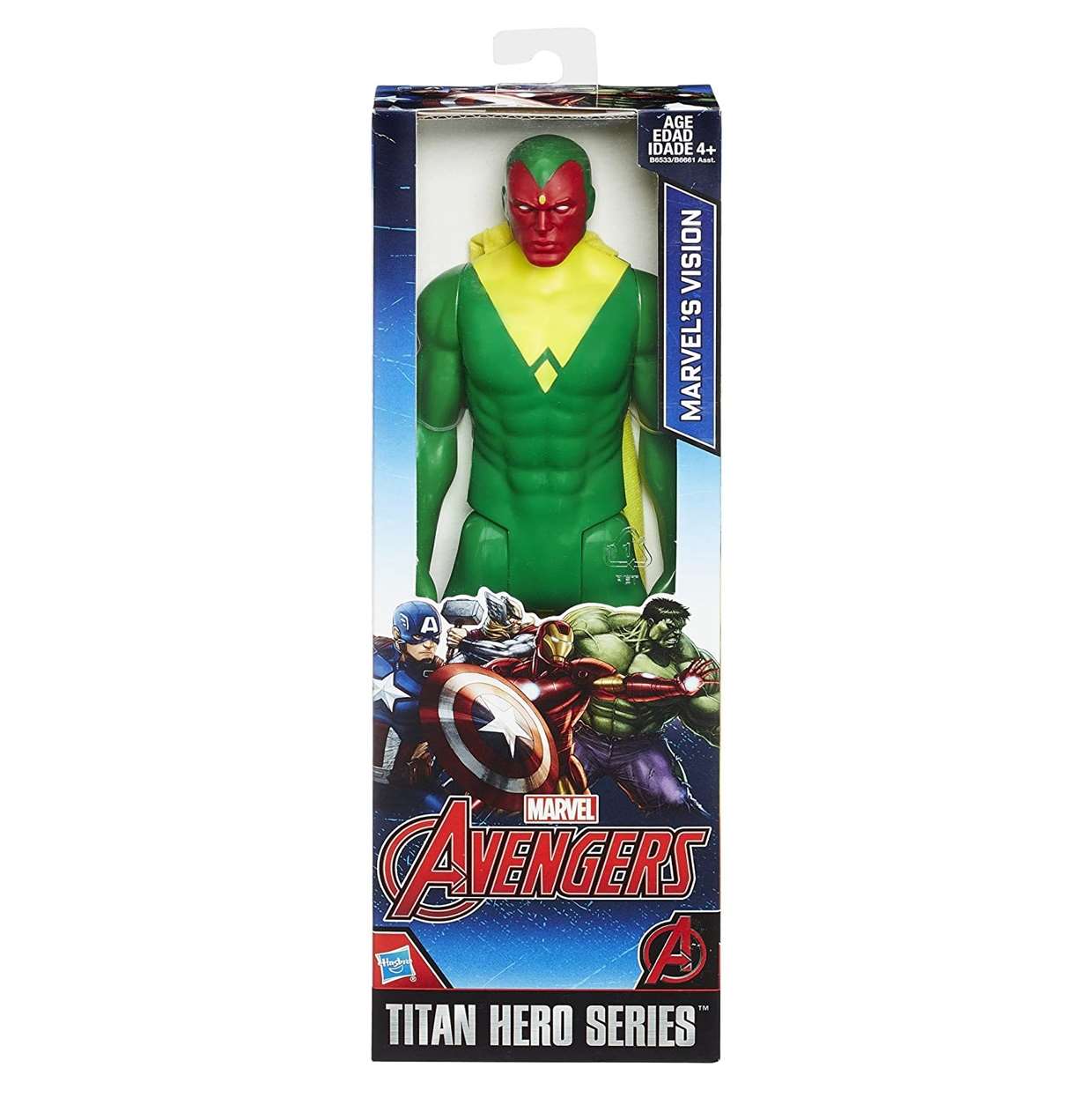 Visión Figura Avengers Initiative Titan Hero Series 12 PuLG