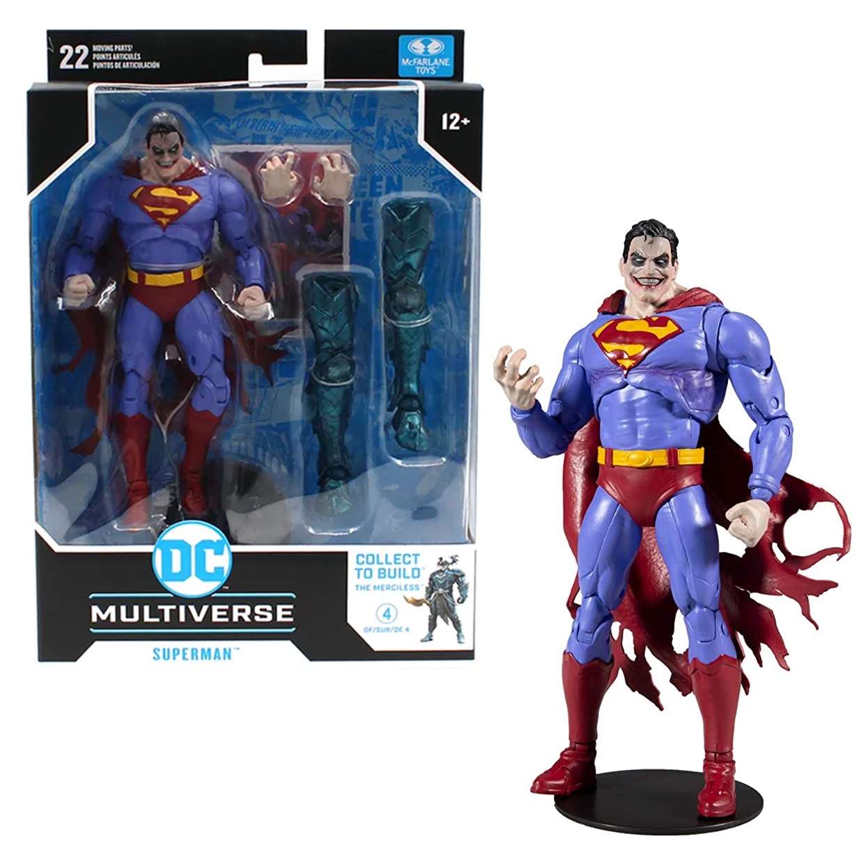 Superman Figura Superman The Infinited Mc Farlane Merciless