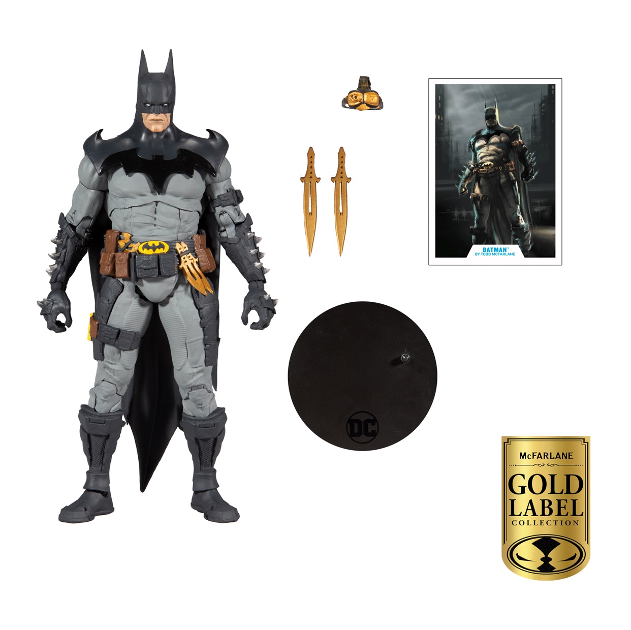 Batman Designed By Todd Gold Label Multiverse Mc Farlane
