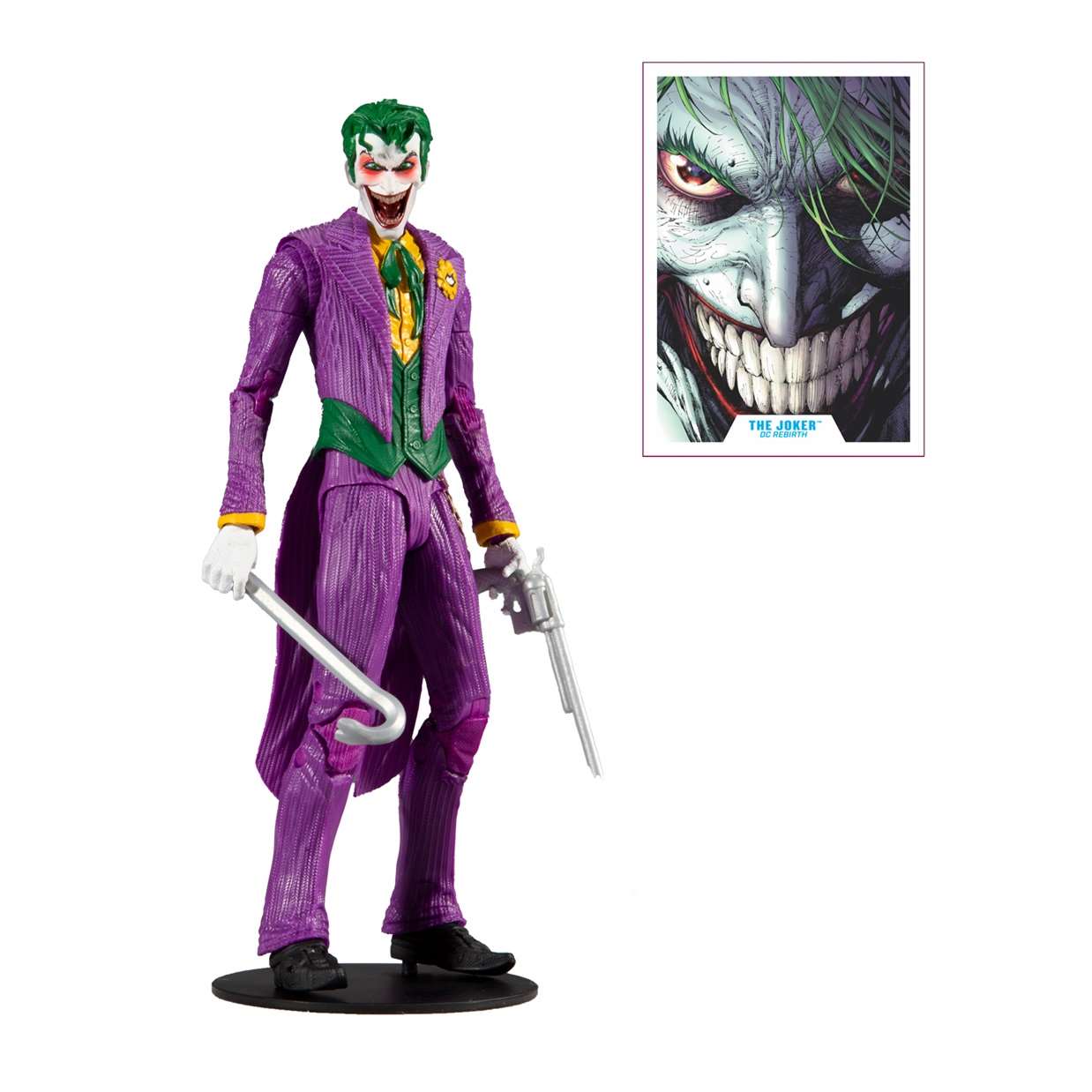 The Joker Rebirth Figura Dc Multiverse Mc Farlane 