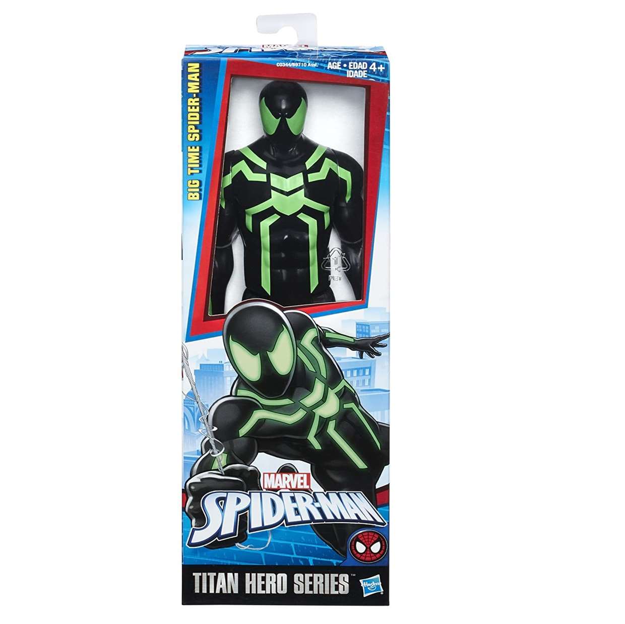 Spider Man Big Time Figura Marvel Titan Hero Series 12 PuLG