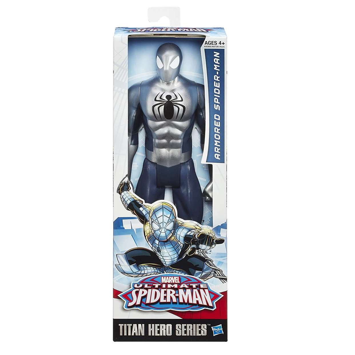 Armored Spider Man Figura Marvel Ultimate Titan Hero 12 PuLG