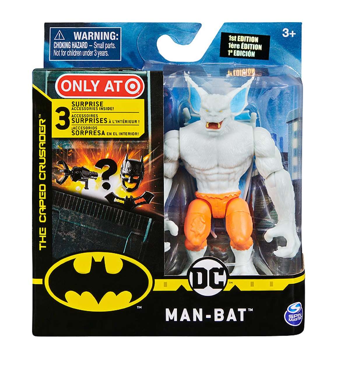 Man Bat Figura The Caped Crusader Exclusivo Only Target 