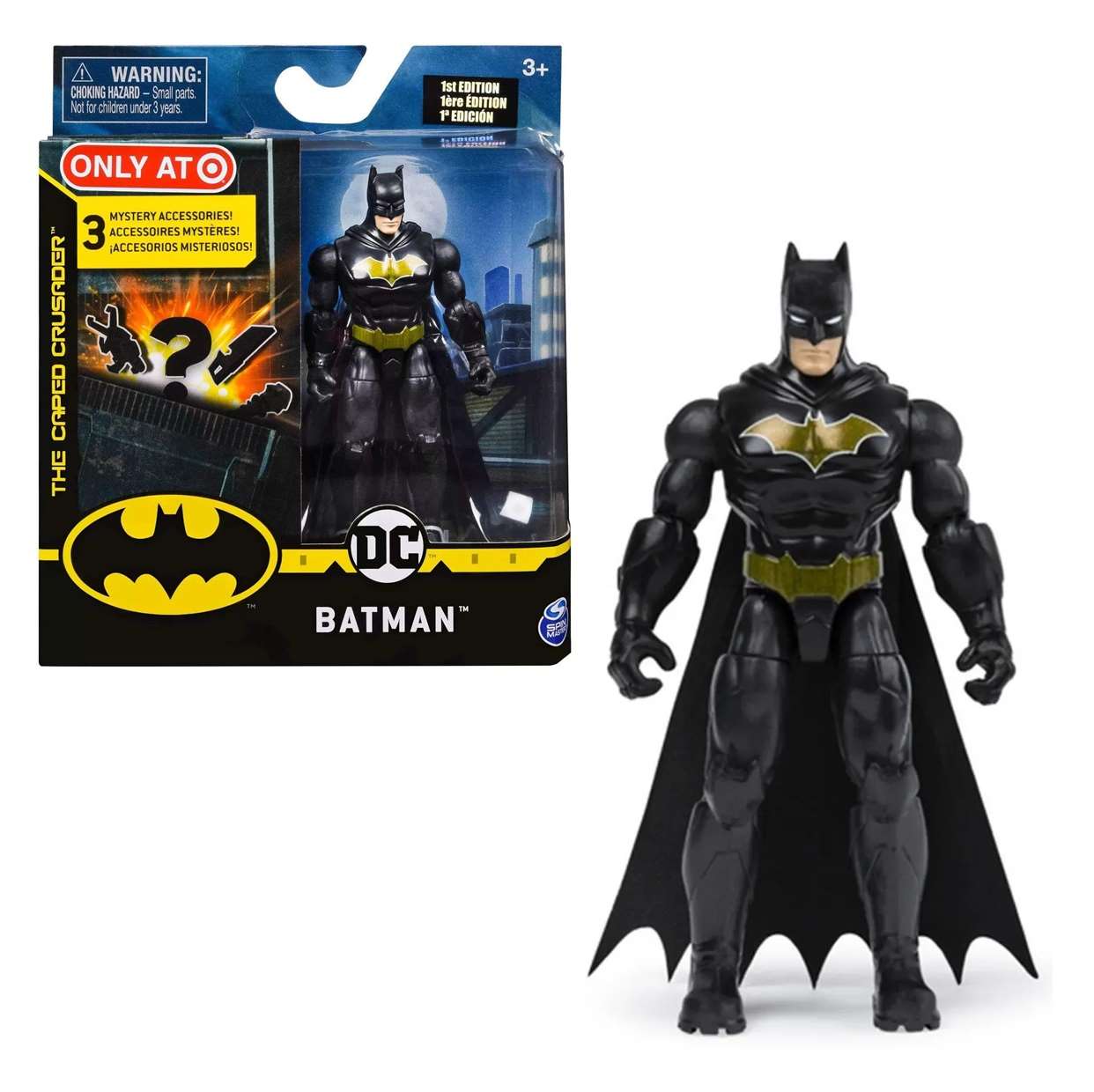 Batman Figura The Caped Crusader Exclusivo Only Target 3 Pulg
