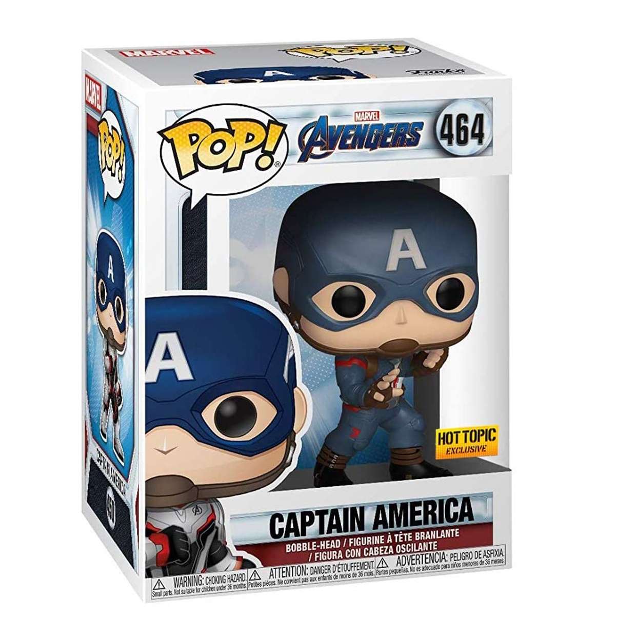 Capitán América #464 Avengers End Game Funko Pop! Hot Topic