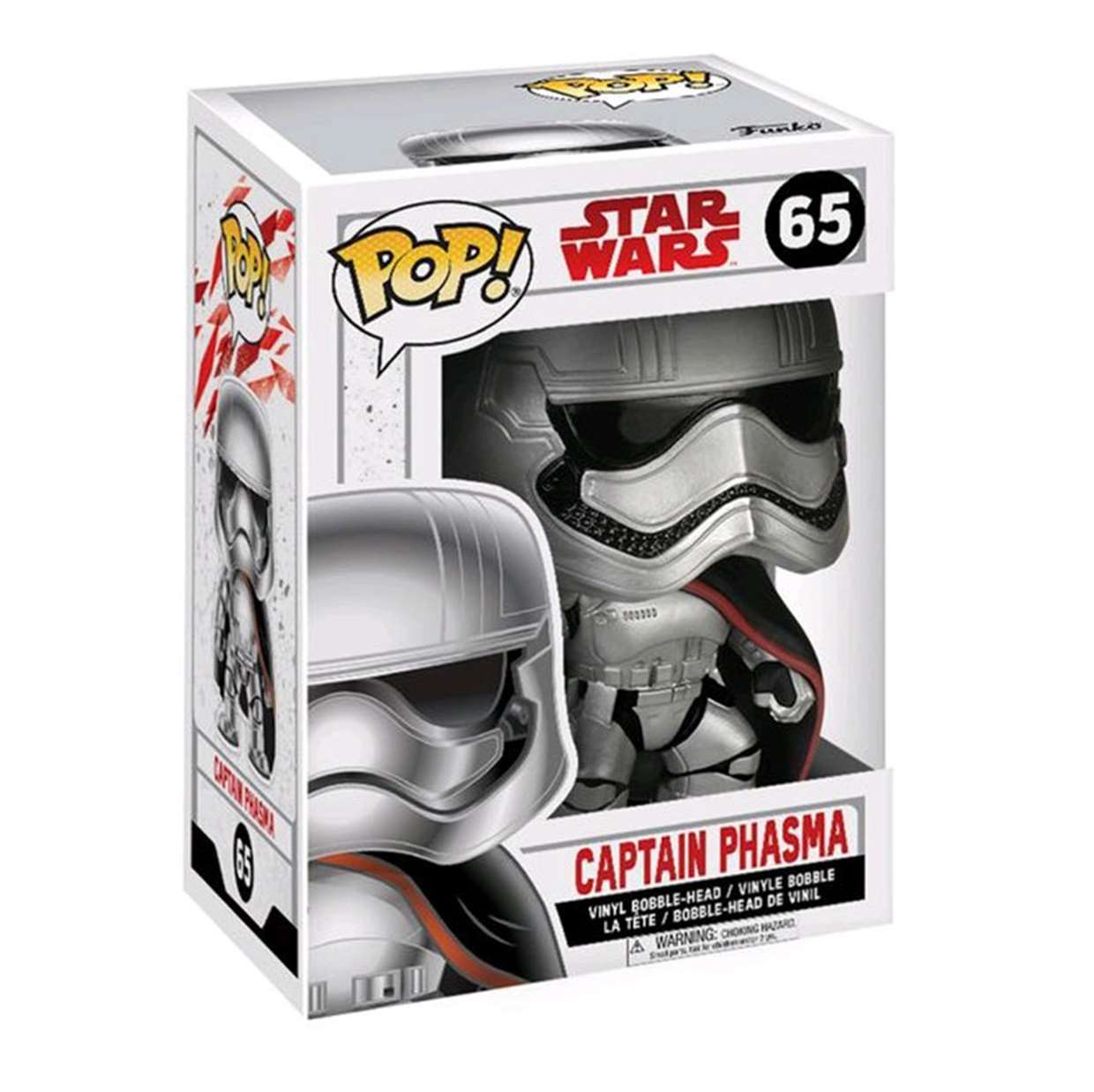Captain Phasma #65 Star Wars Figura Funko Pop!