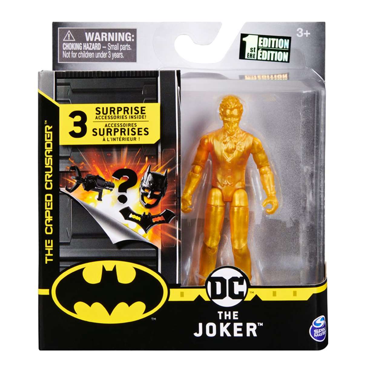 The Joker Gold Figura The Caped Crusader Spin Master