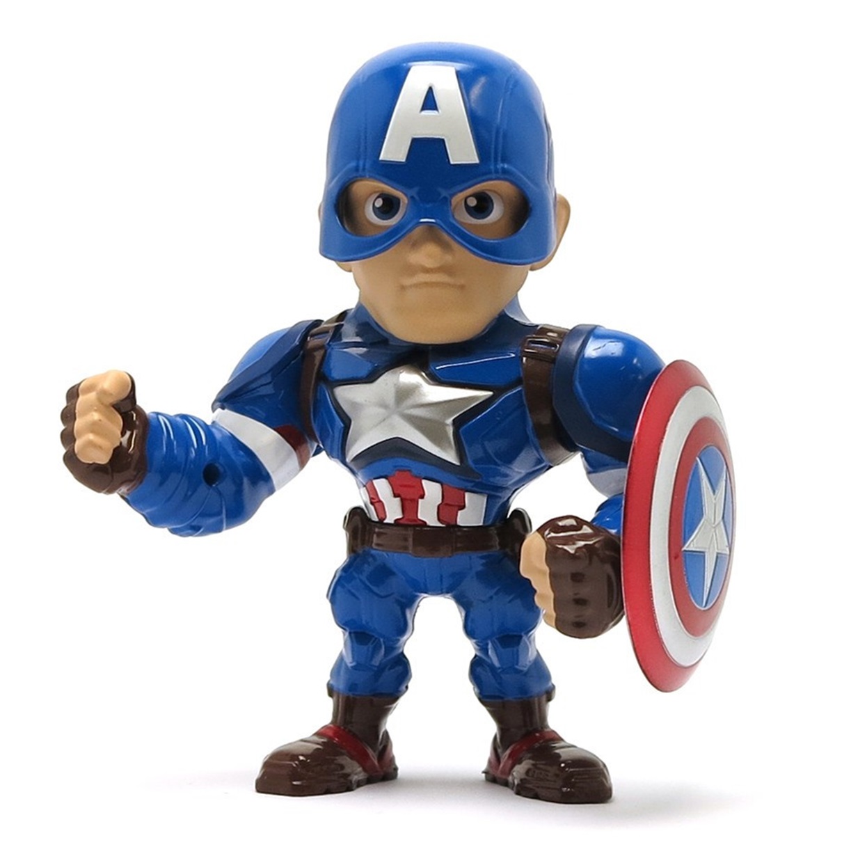 Capitán América M56 Figura Marvel Civil War Metal Die Cast